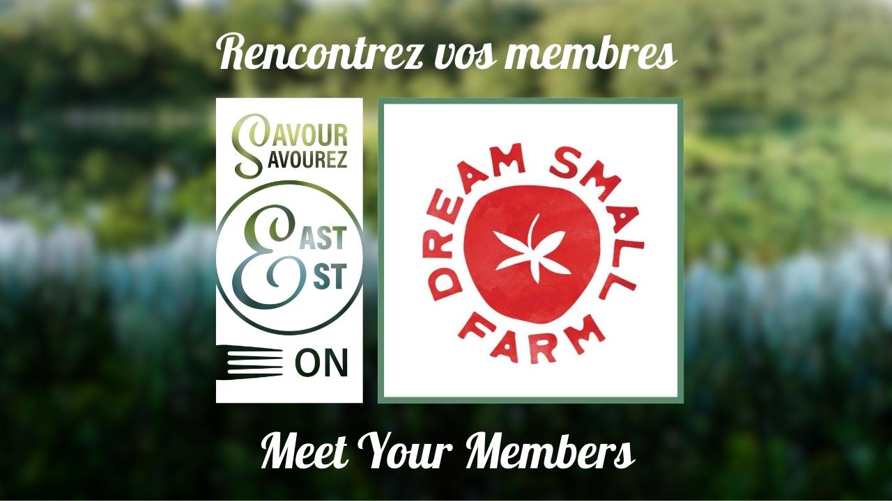 meet your members poster with dream small afrm logo