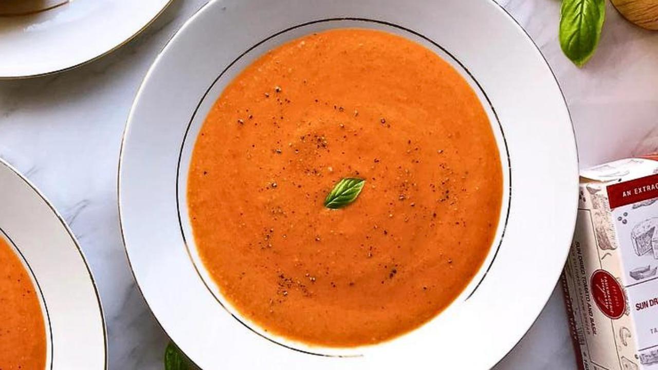 Roasted Tomato Red Pepper Soup