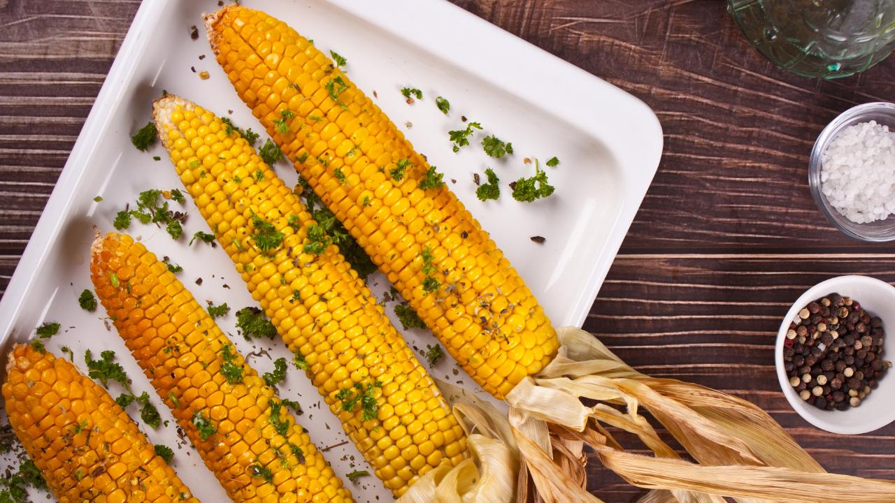 grilled corn