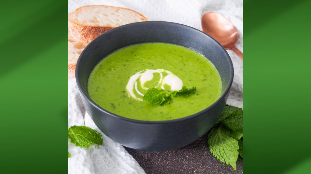 Pea & Mint Soup