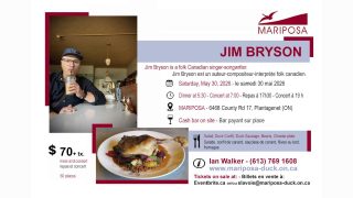Jim Bryson concert